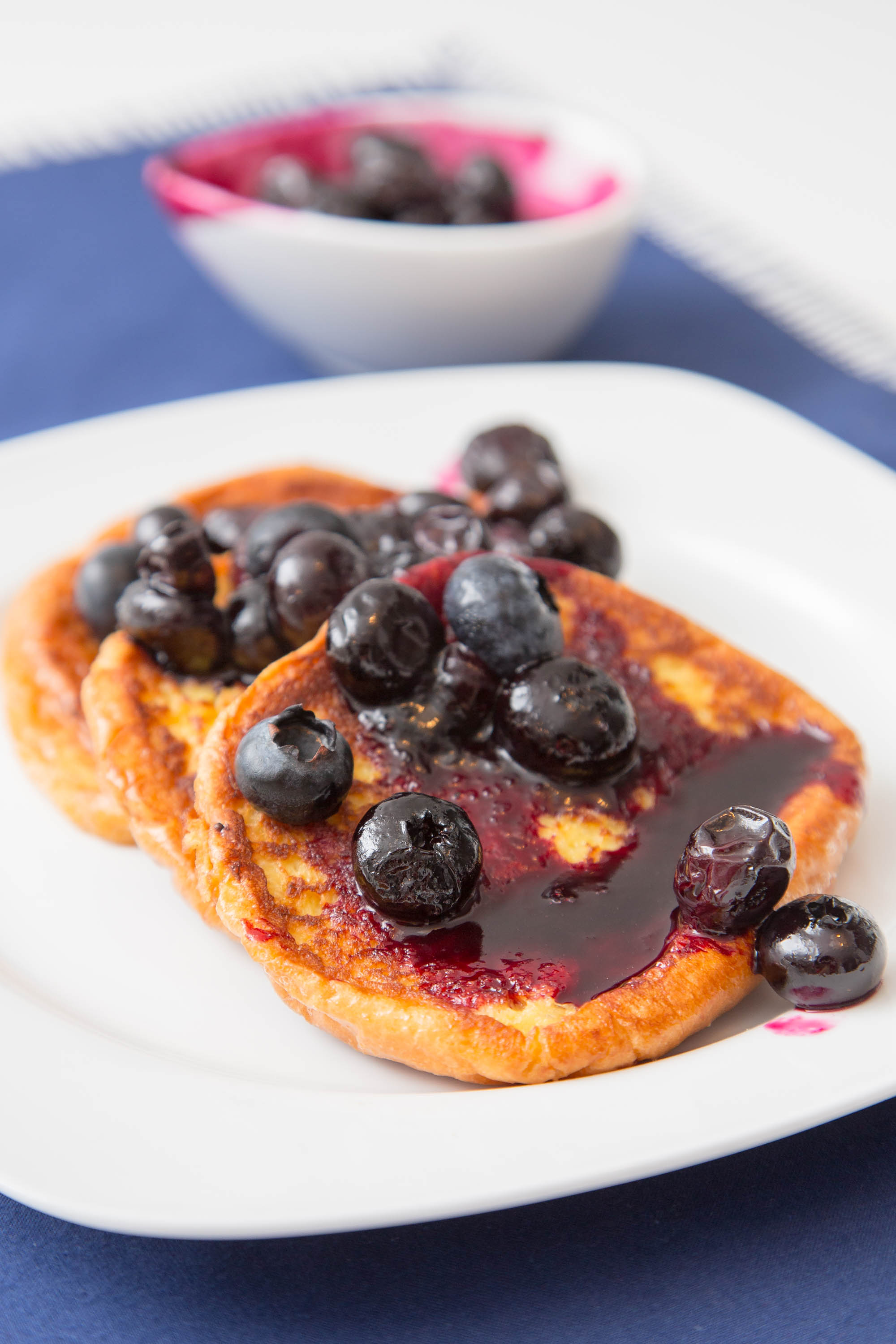 Brioche French Toast With Blueberry Compote | The Missing Lokness