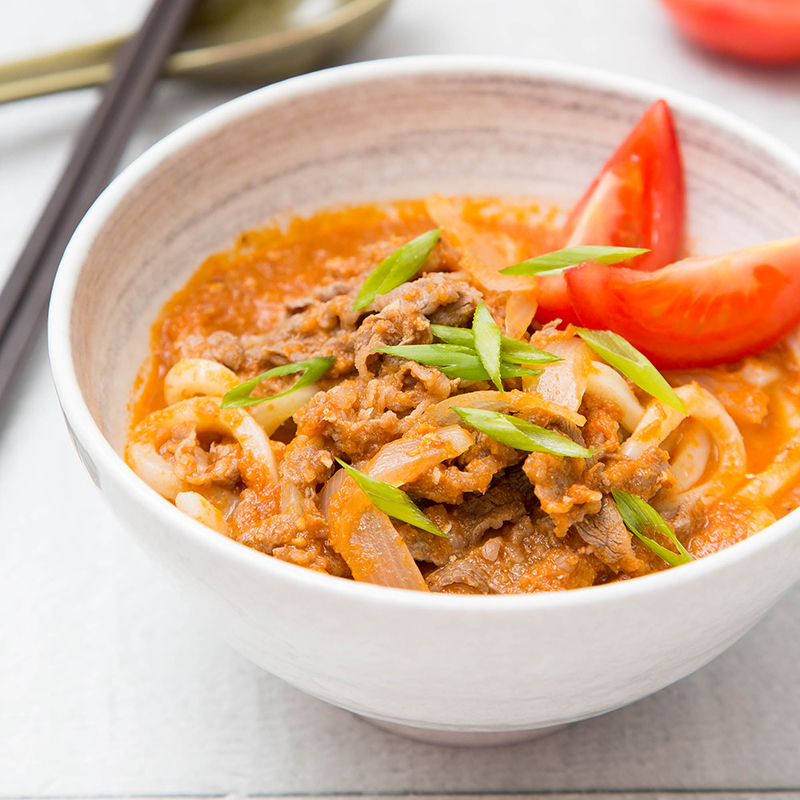 Beef Tomato Udon Soup-image
