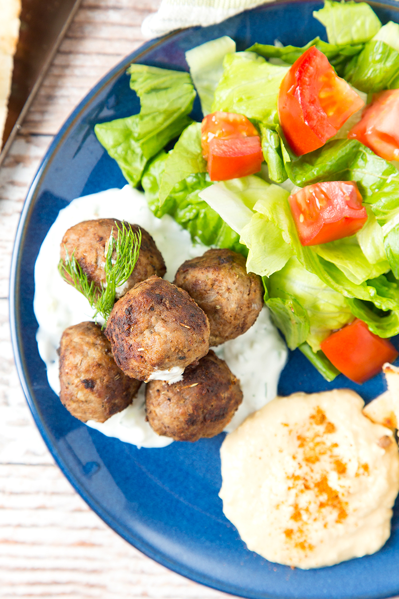 Beef And Lamb Gyro Meatballs - The Missing Lokness