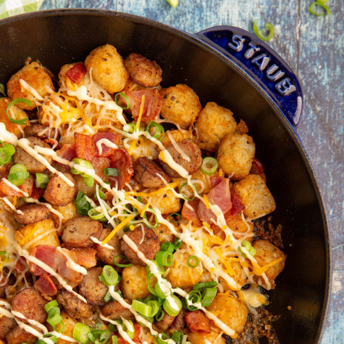 Loaded Tater Tots - Julie's Eats & Treats ®